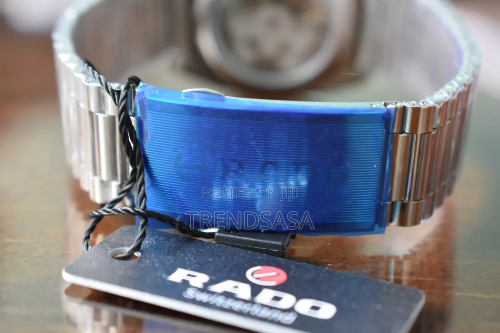 Rado Diastar Stainless Steel Skeleton White Dial Watch