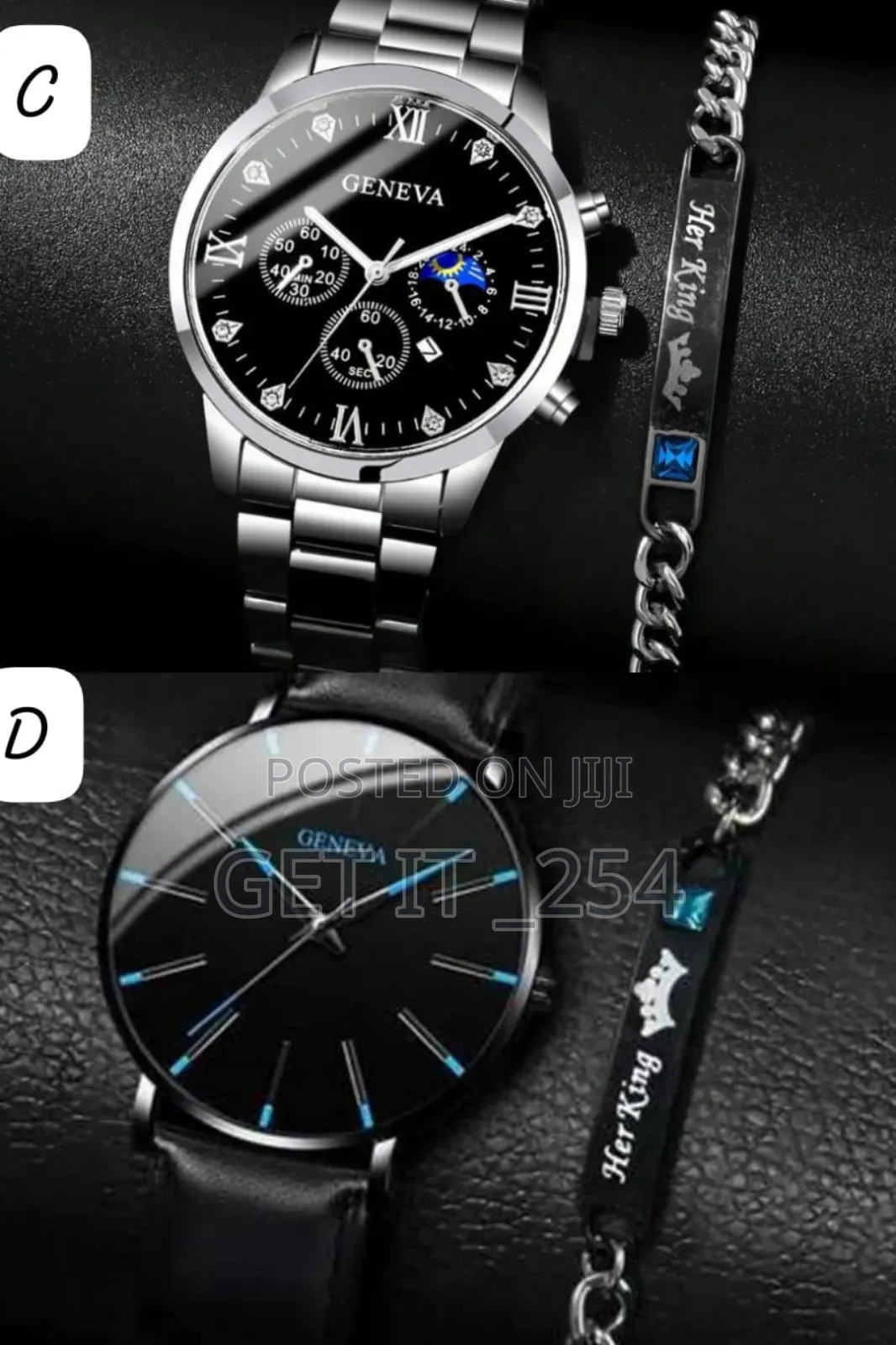 *Her King -2 In 1 Men Gift Set