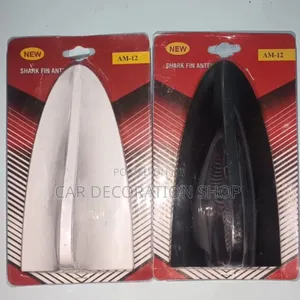 Black Roof Decoration Shark Fin Antenna Self Adhesive
