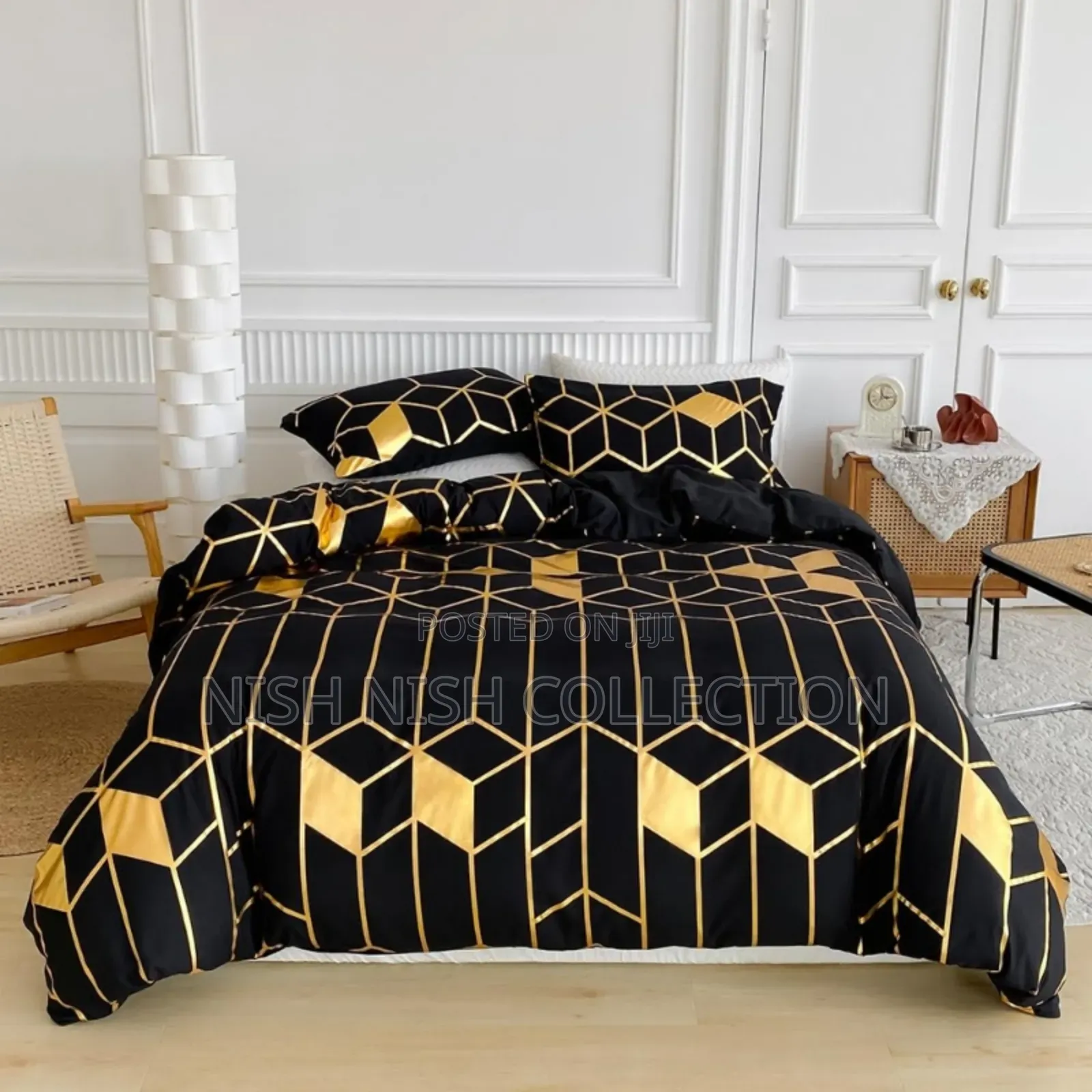 6*7 Embossed Flower Duvet Cover