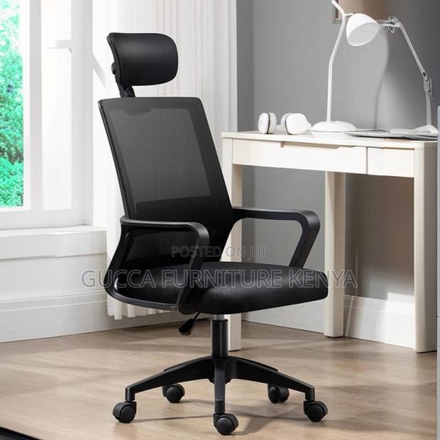 Office Chairs: Rotatable High Back Mesh Office Study Chair - main view