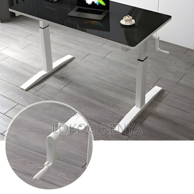 Office Desk: Powered Adjustable Standing Office Desk - thumbnail 2