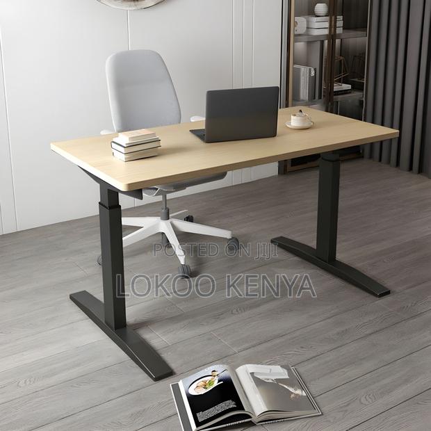 Office Desk: Powered Adjustable Standing Office Desk - thumbnail 3