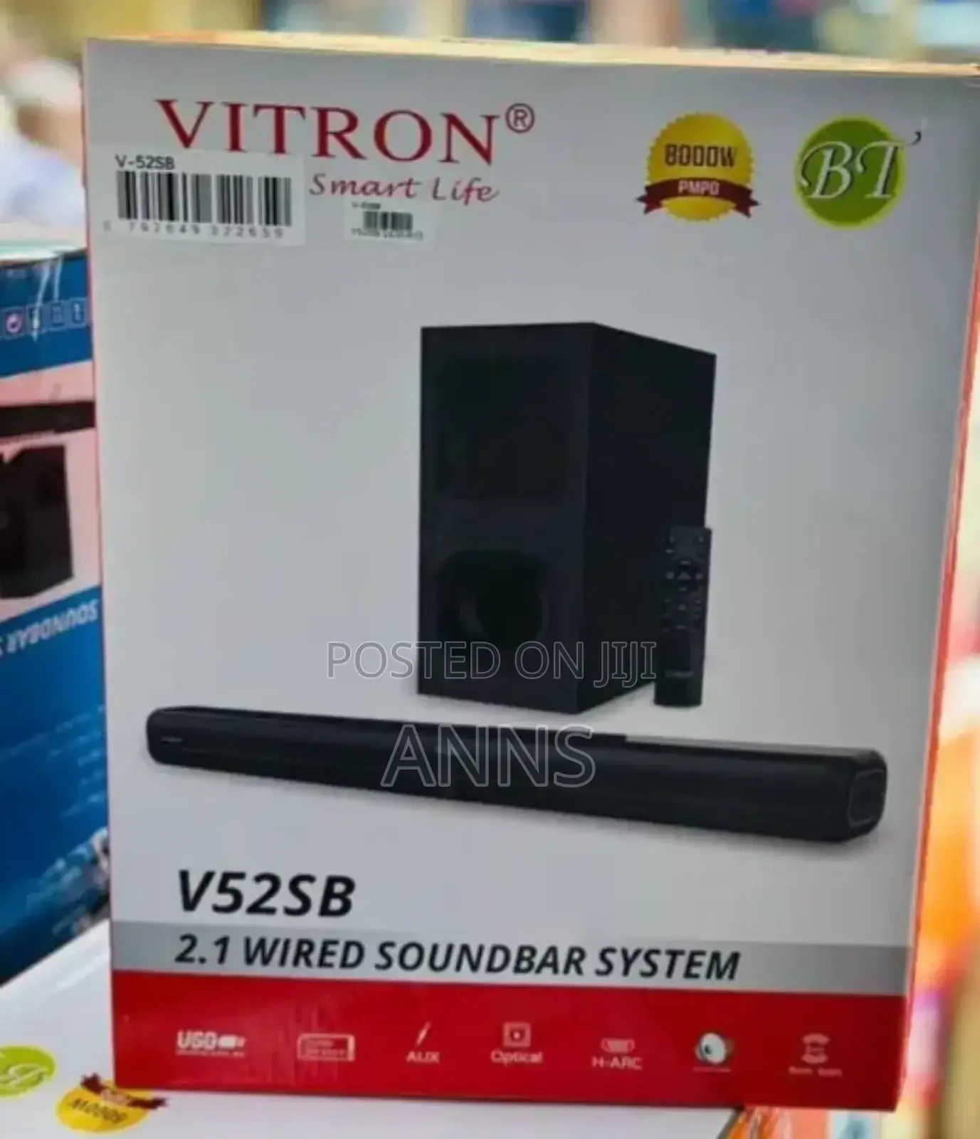 Vitron V52SB Wired 2.1 Soundbar