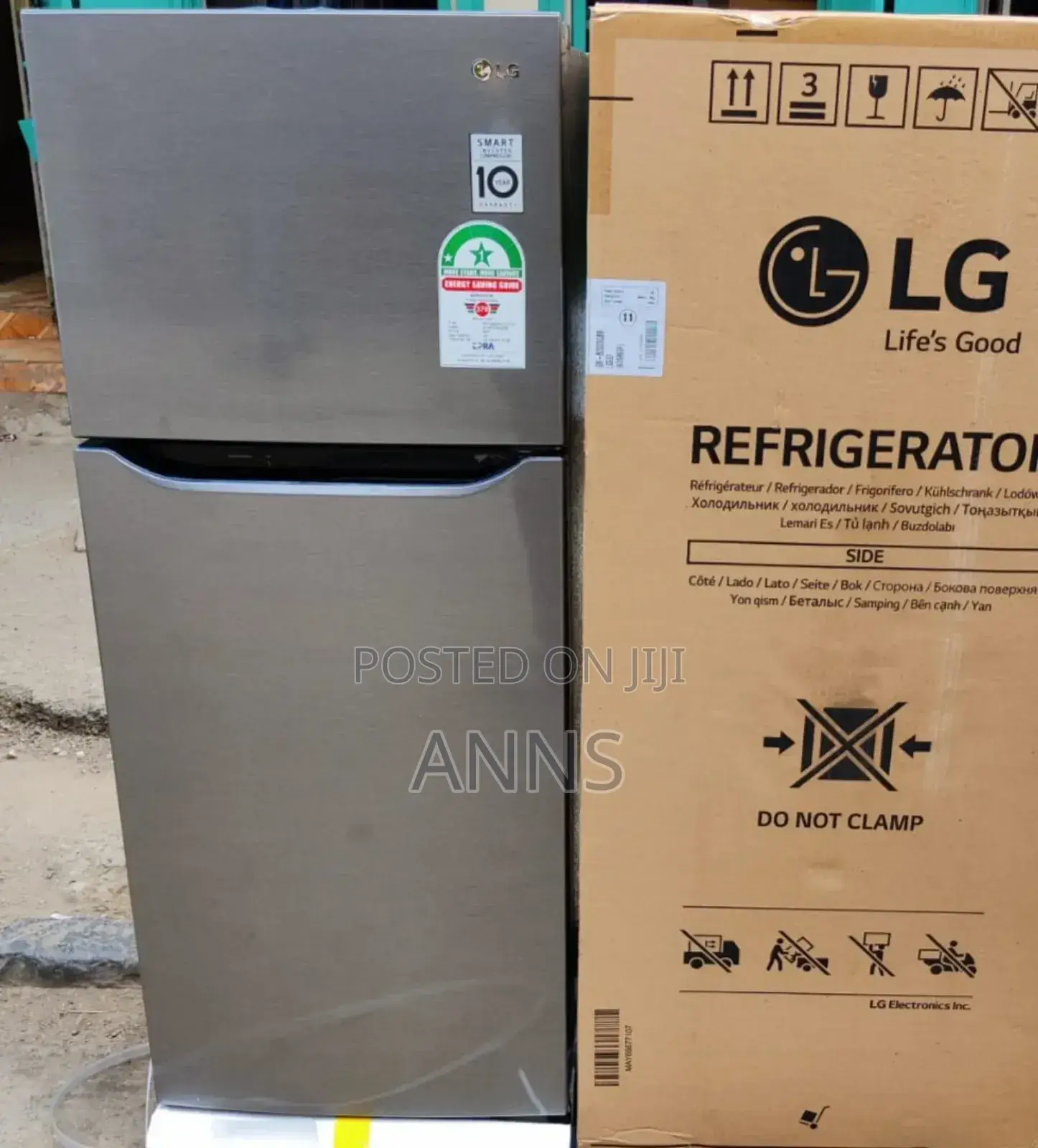 LG 234l- No Frost Silver Refrigerator