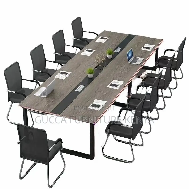 Office Tables:2.4 Meters Casual Rectangle Conference Table
