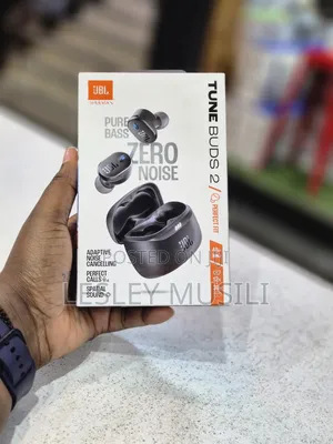 JBL TUNE BUDS 2 With Adaptive Noise Cancellation Black