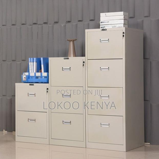 Office Cabinet: Four-Drawer Storage Office Unit - thumbnail 2
