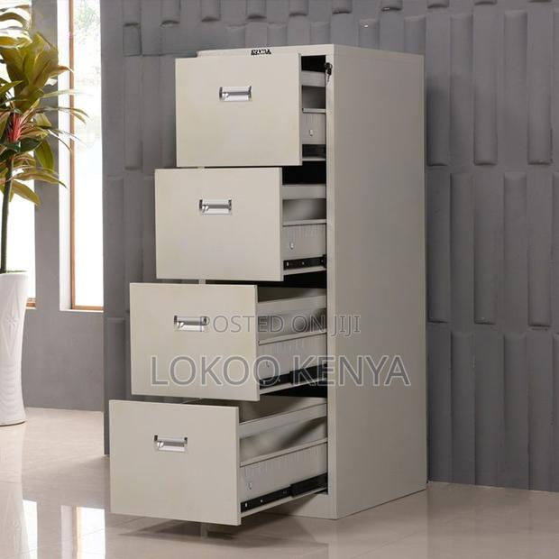 Office Cabinet: Four-Drawer Storage Office Unit