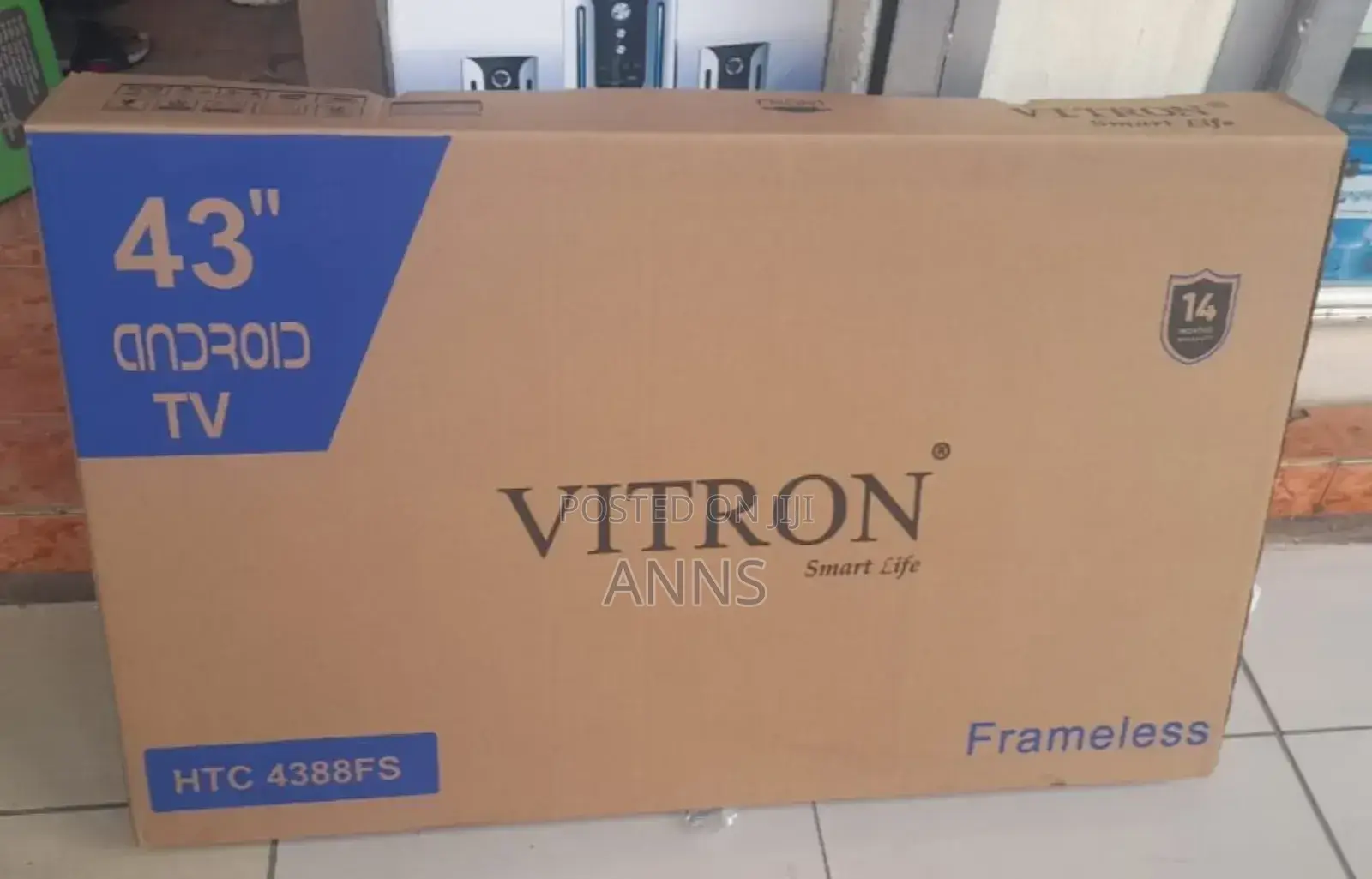 Vitron 43 " Smart HTC4388FS Frameless Television