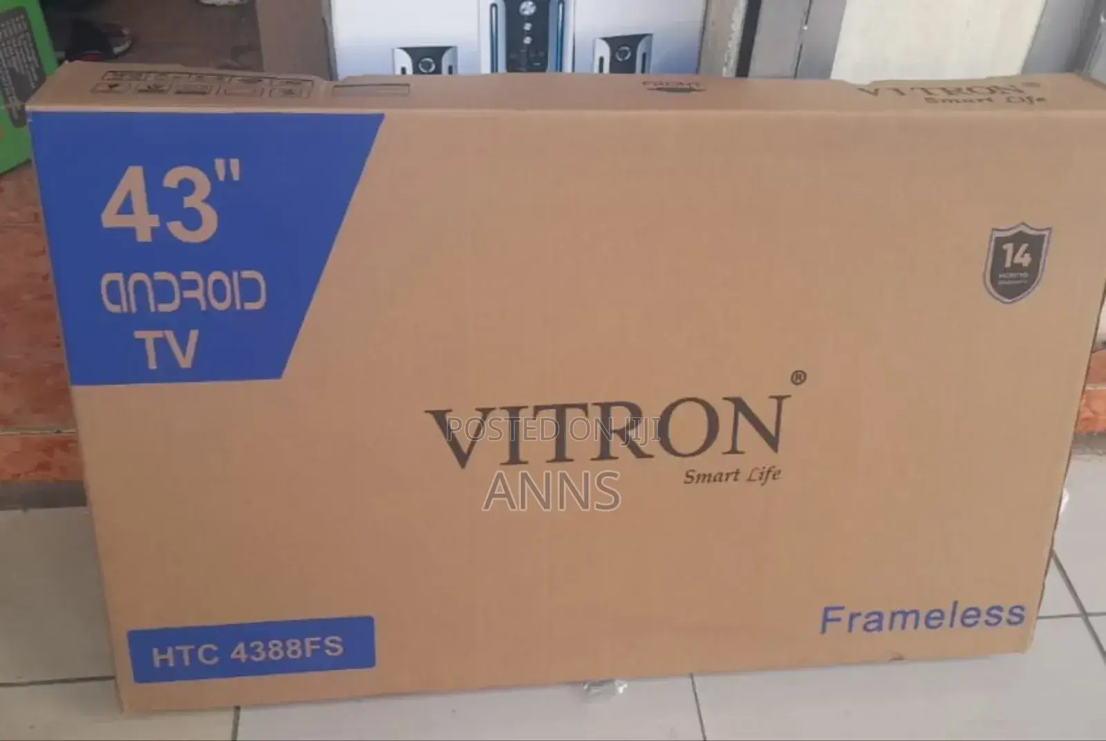 Vitron 43 " Smart HTC4388FS Frameless Television