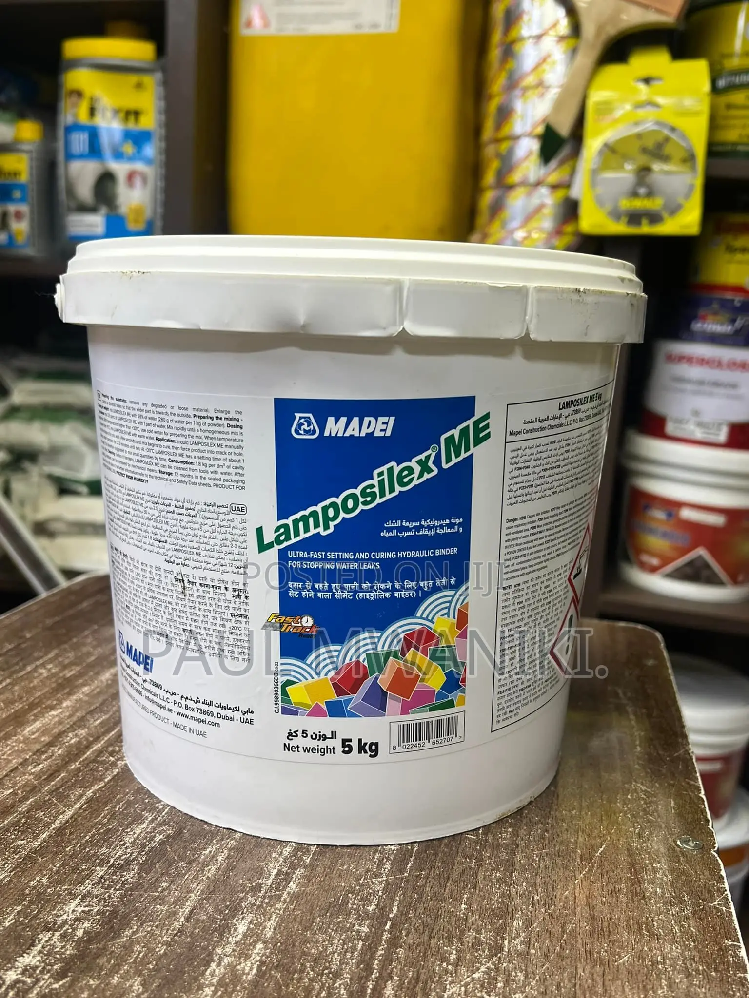 Lamposilex Mapei Me/ Lamposilex 5kg
