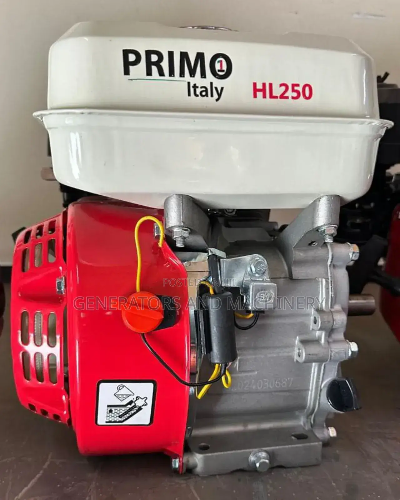 Primo 7.5hp Petrol Engine