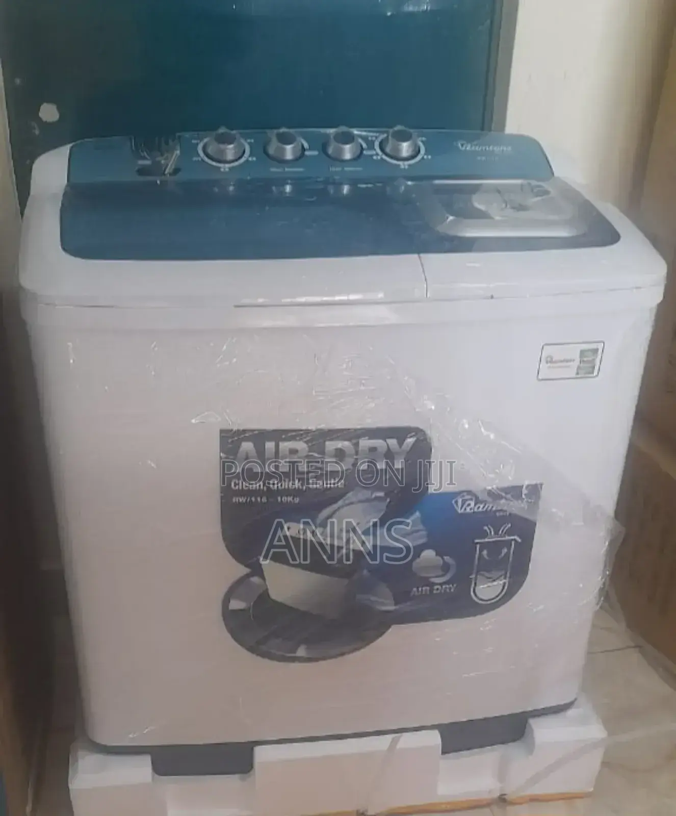 Ramtons 10kgs Wash and Spin ( Air Dry) Washing Machine