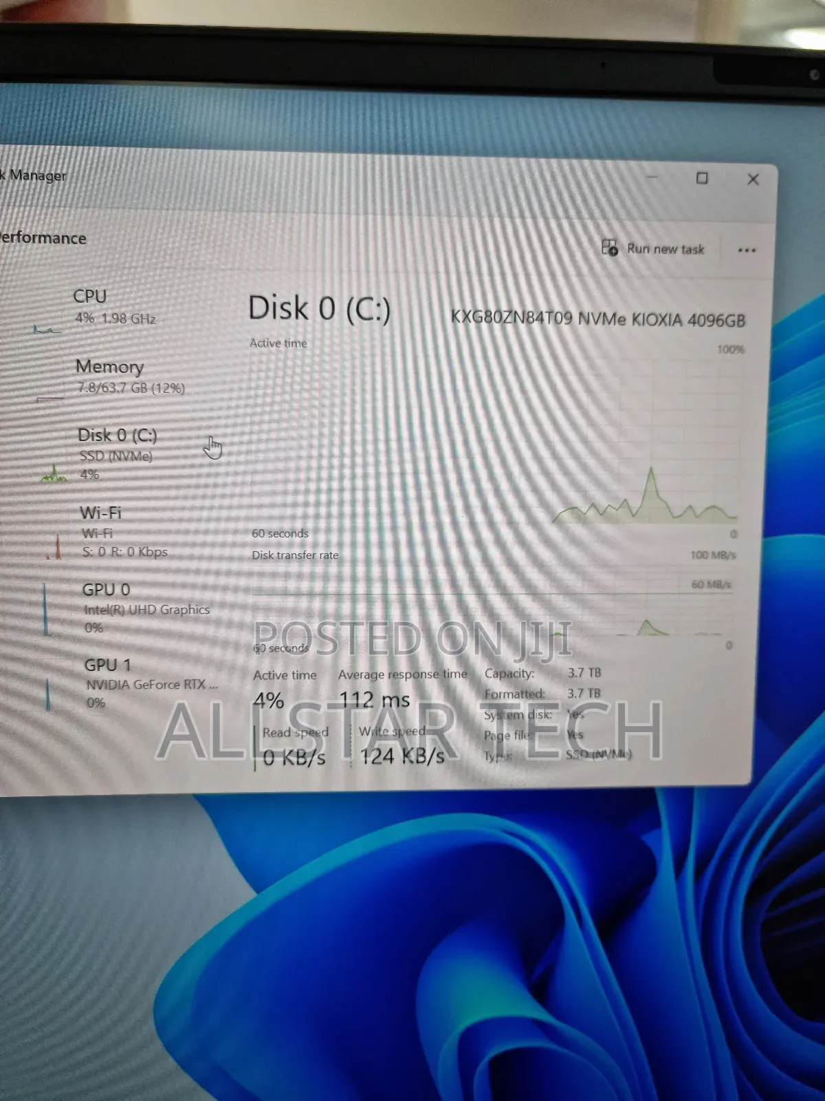 Laptop 64GB Intel Core I9 SSD 4T