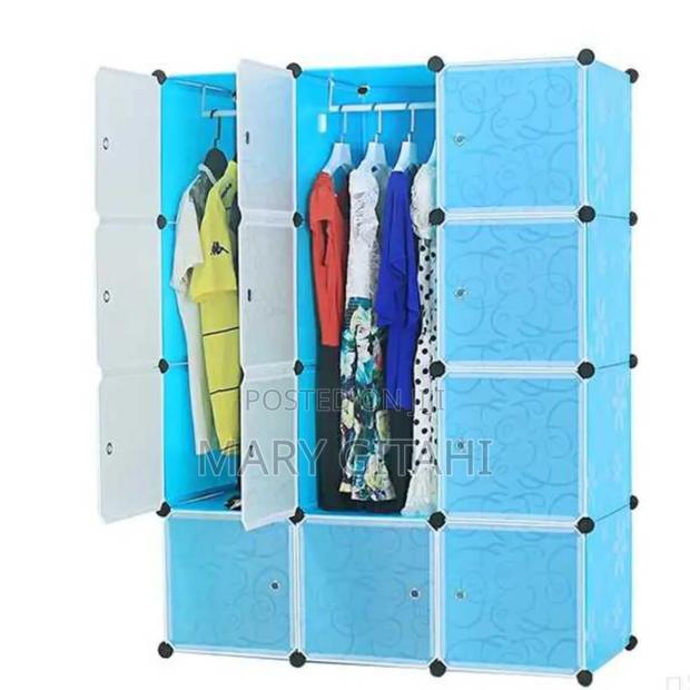 Portable Wardrobe 3 Column -