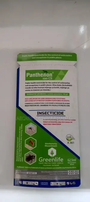Panthenon 15ml and 65ml Mosquito Insecticide 100cs