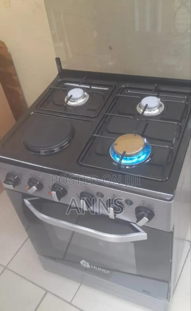 Nunix 3+1 Standing Cooker With Electric Oven
