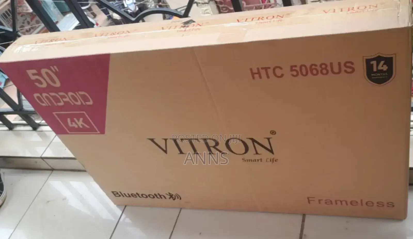 Vitron 50" Smart Life Android Television