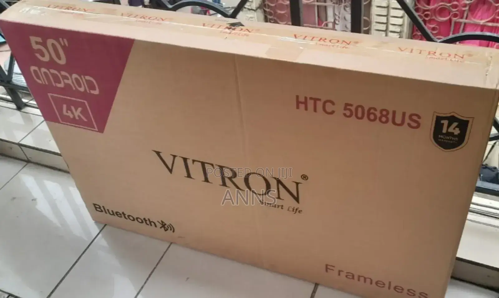 Vitron 50" Smart Life Android Television