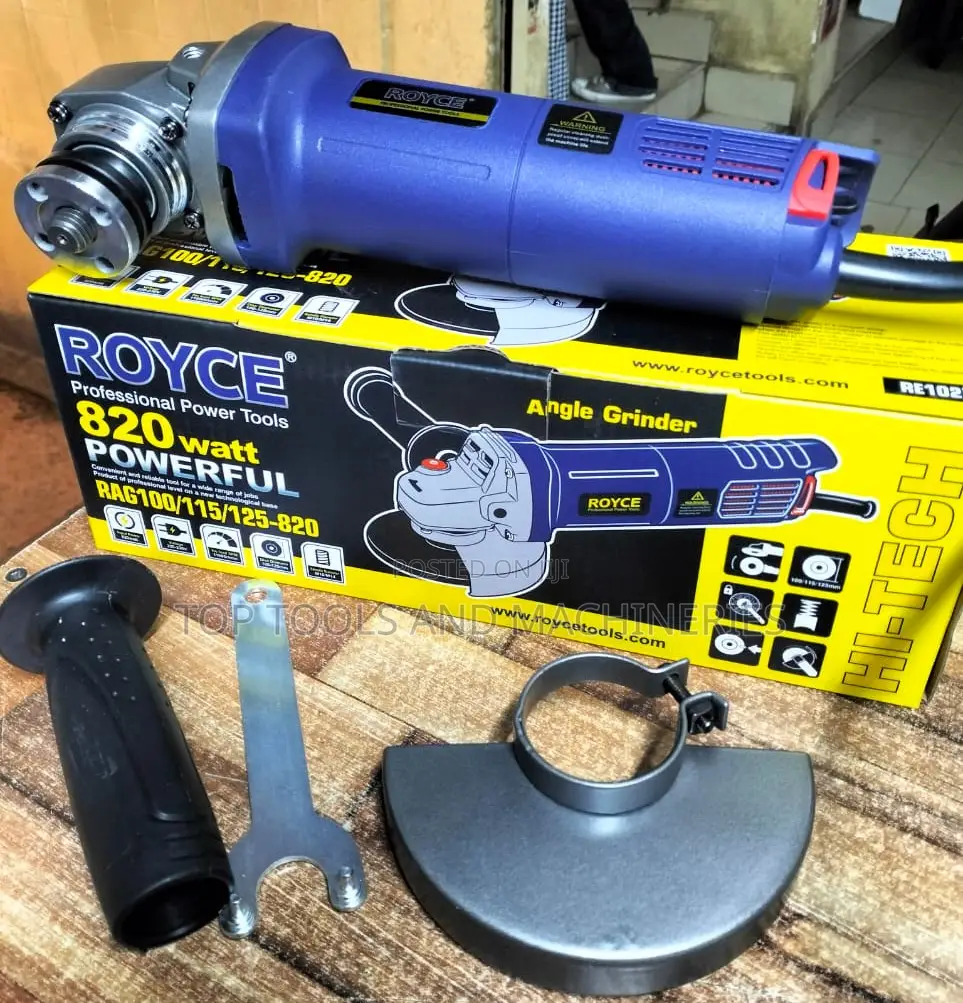 Royce 4 Inch (820w) Angle Grinder
