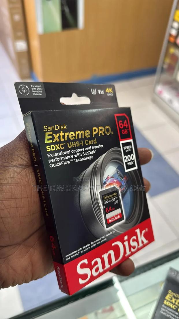 Sandisk Extreme Pro 64gb - main view