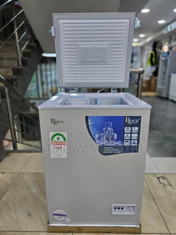Chest Freezer, Roch Deep Freezer 95l+Cool Pack