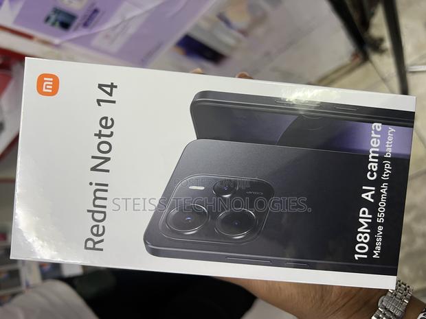 New Xiaomi Redmi Note 14 Triple 50 MP / 8 MP / 2 MP Black - thumbnail 5