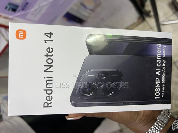 New Xiaomi Redmi Note 14 Triple 50 MP / 8 MP / 2 MP Black - thumbnail 3