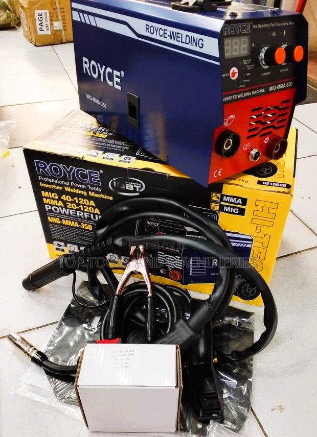 Royce Gasless Mig Mma 350 Inverter Welding Machine
