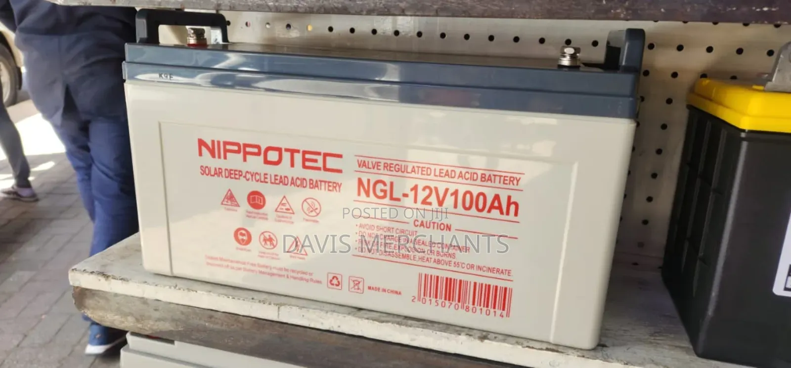 100AMP Solar Deep Lead Acid Battery