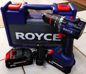 Royce Cordless Drill 21v Brushless +Hammer Option Heavy Duty
