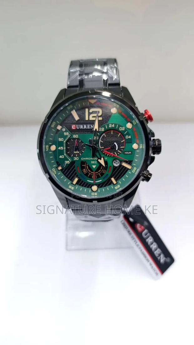 Curren Chrono Watch -Green