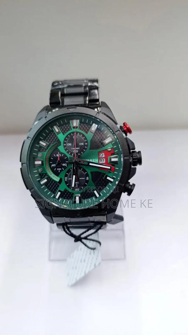 Curren Chrono Watch -Green - thumbnail 2