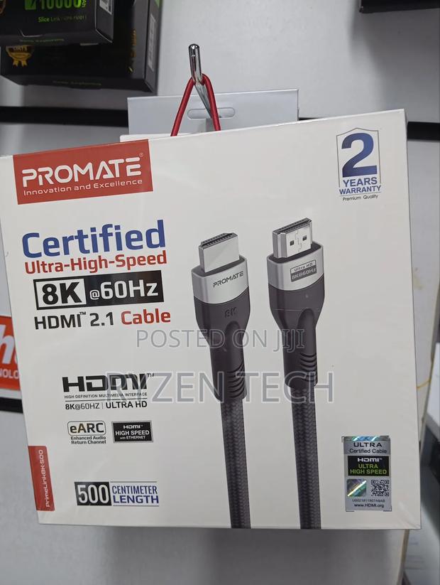 Promate HDMI to HDMI 2.1 Cable 5m Promate