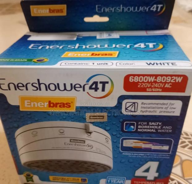 Enershower 4temperatures 6800w-8092w Shower Heater