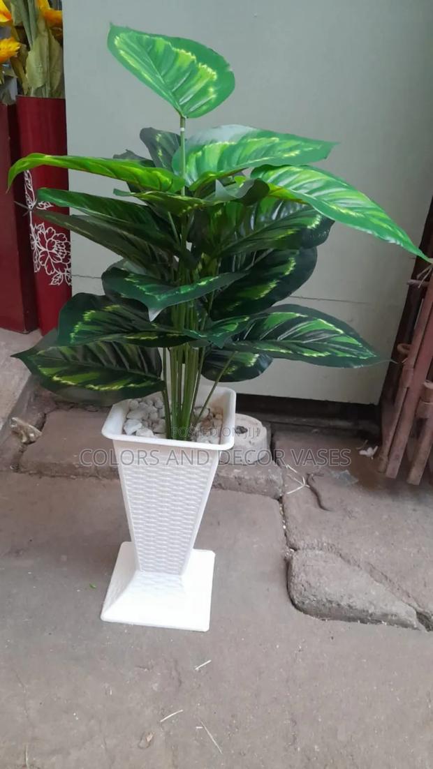 Flower With Square Vase - main view