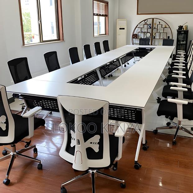 Office Table : Movable Sturdy Training Office Table - thumbnail 5
