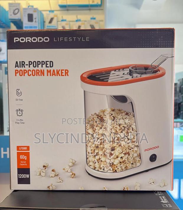 Porodo Air Popped Popcorn Maker - main view