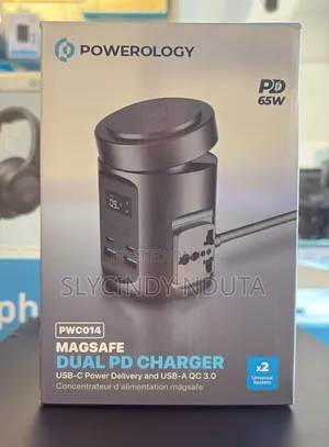 Powerlogy Dual PD Charger With Magsafe
