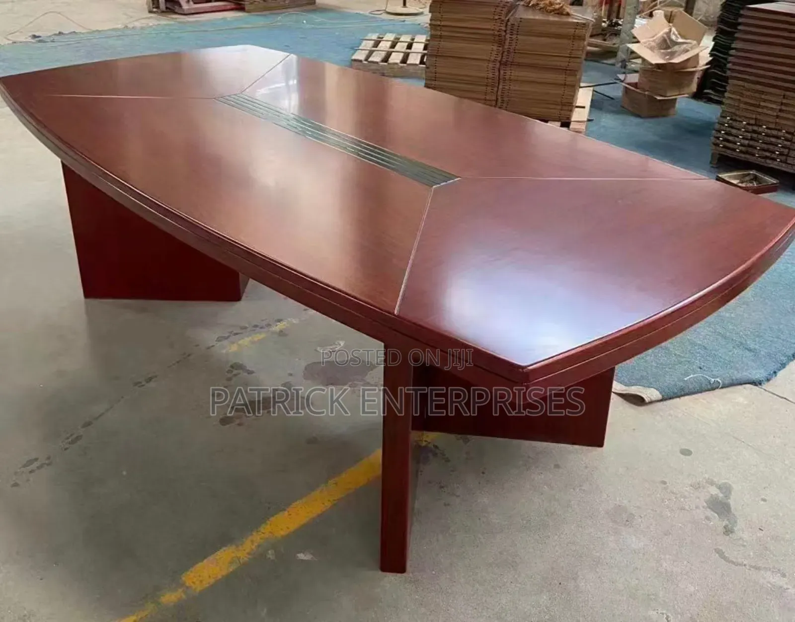 Imported Modern Mahogany Boardroom/ Conference Table 2.4 MTR