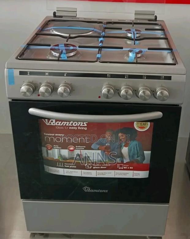 Ramton 60 by 60 Standing Cooker 3+1
