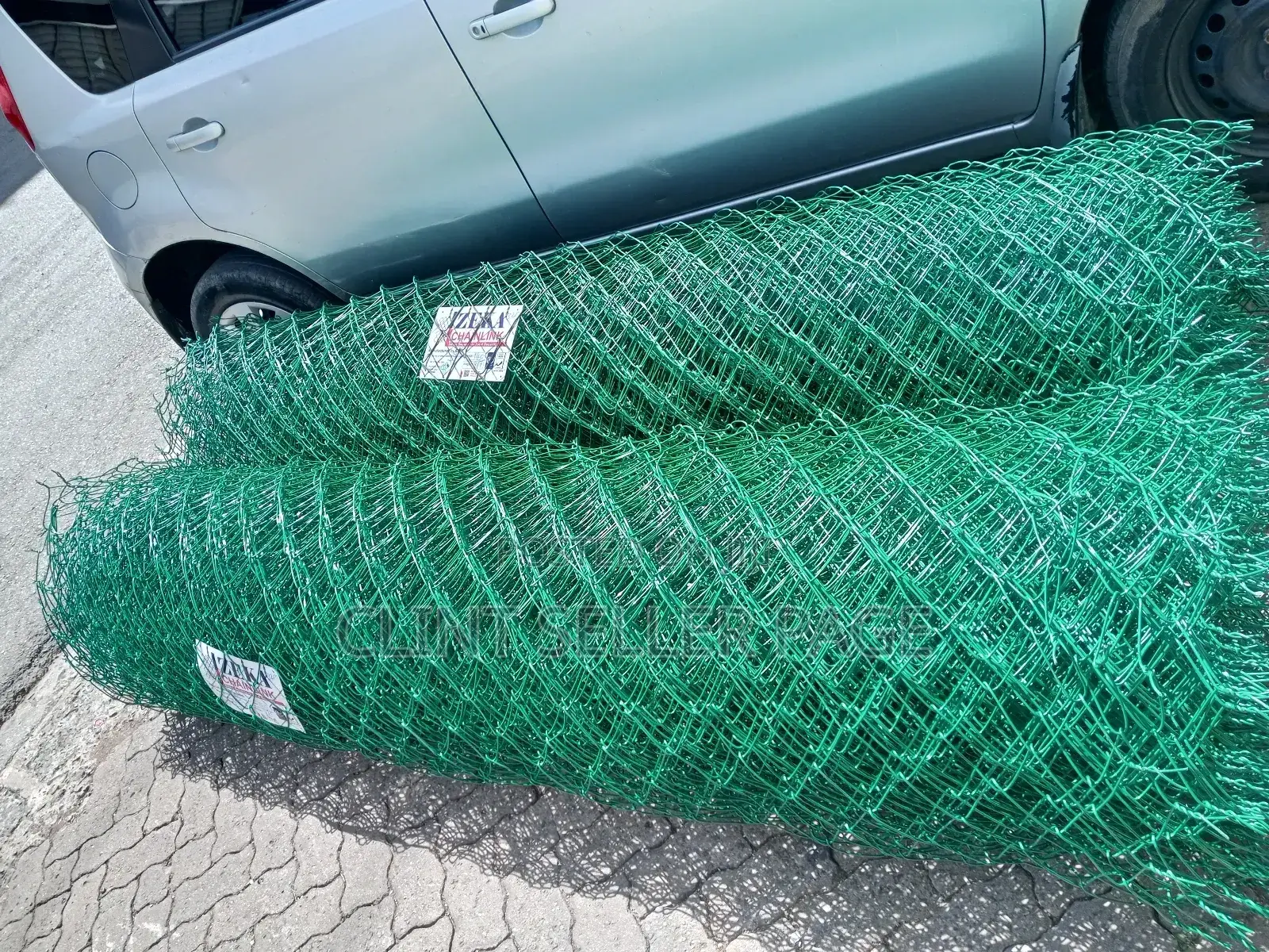 Fencing Chain Link, PVC Coated.