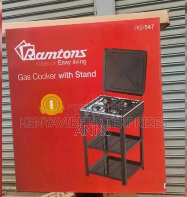Ramton 4 Gas Cooker With Shelves
