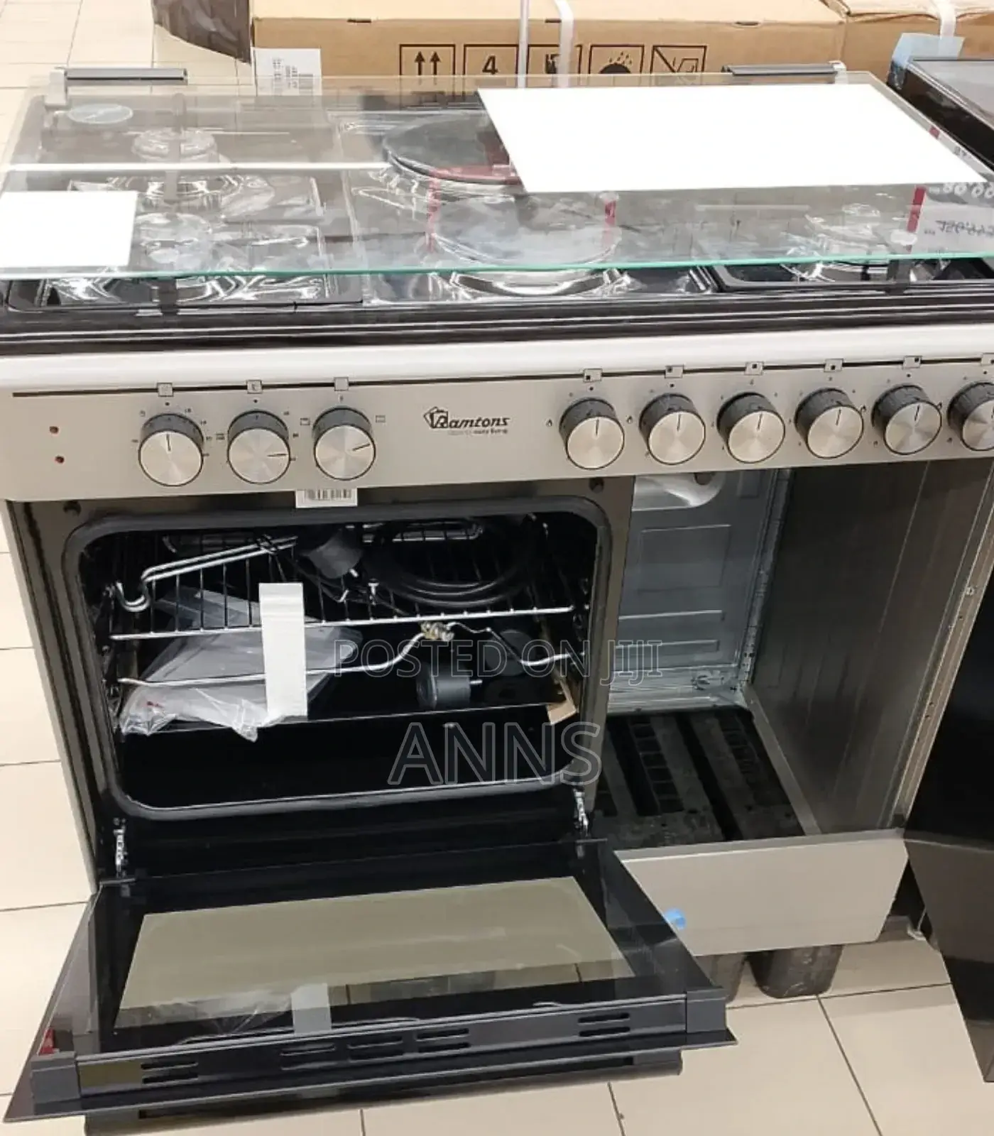 Ramton 60 by 90 4+2 Standing Cooker