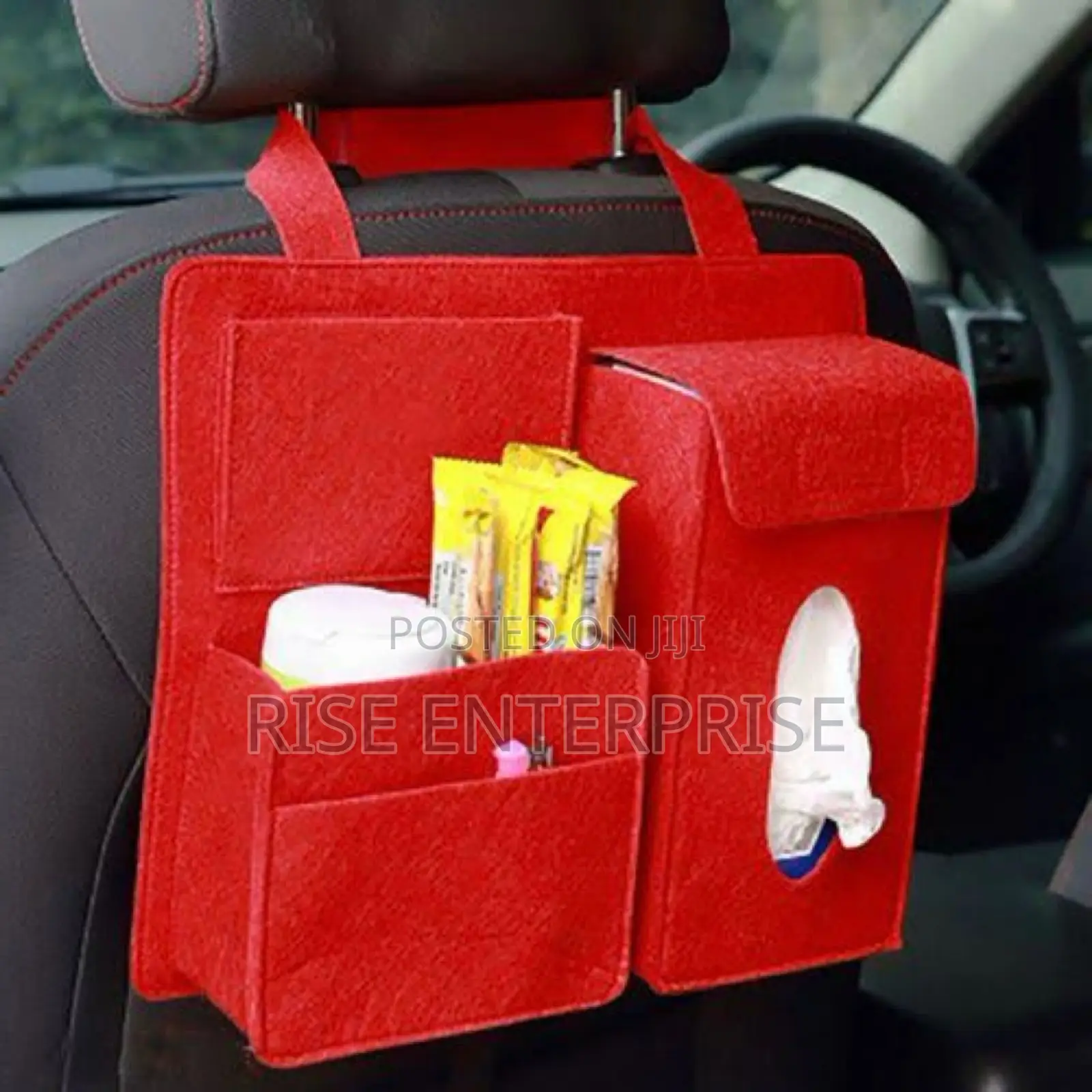 Multi Pocket Car Back Seat Organizer