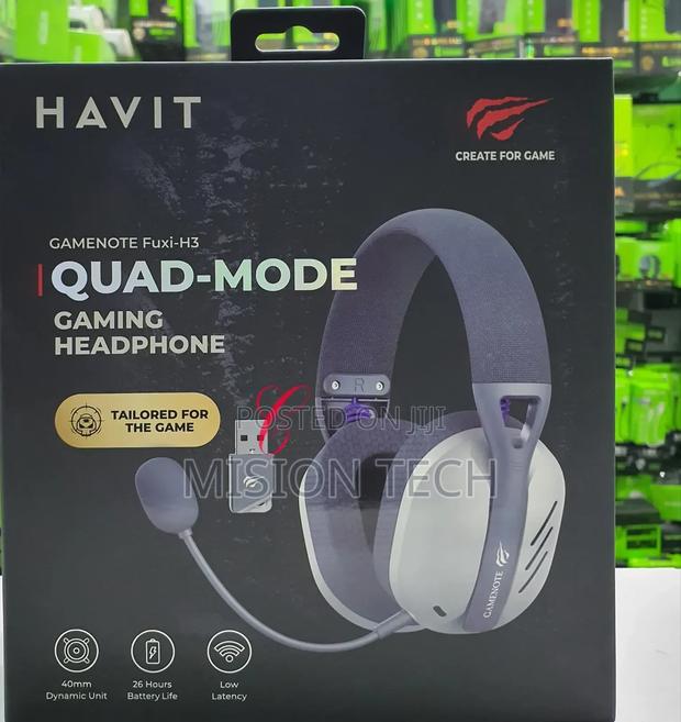 Havit Fuxi-H3 GAMENOTE Wireless Quad-Mode Gaming Headphones.