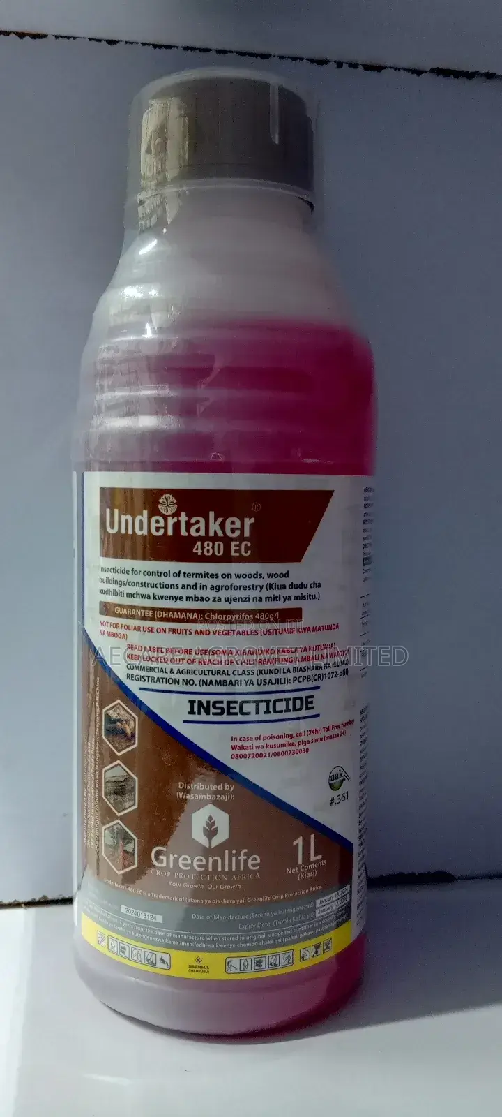 Undertaker Termicide 100ml, 250ml, 1litre