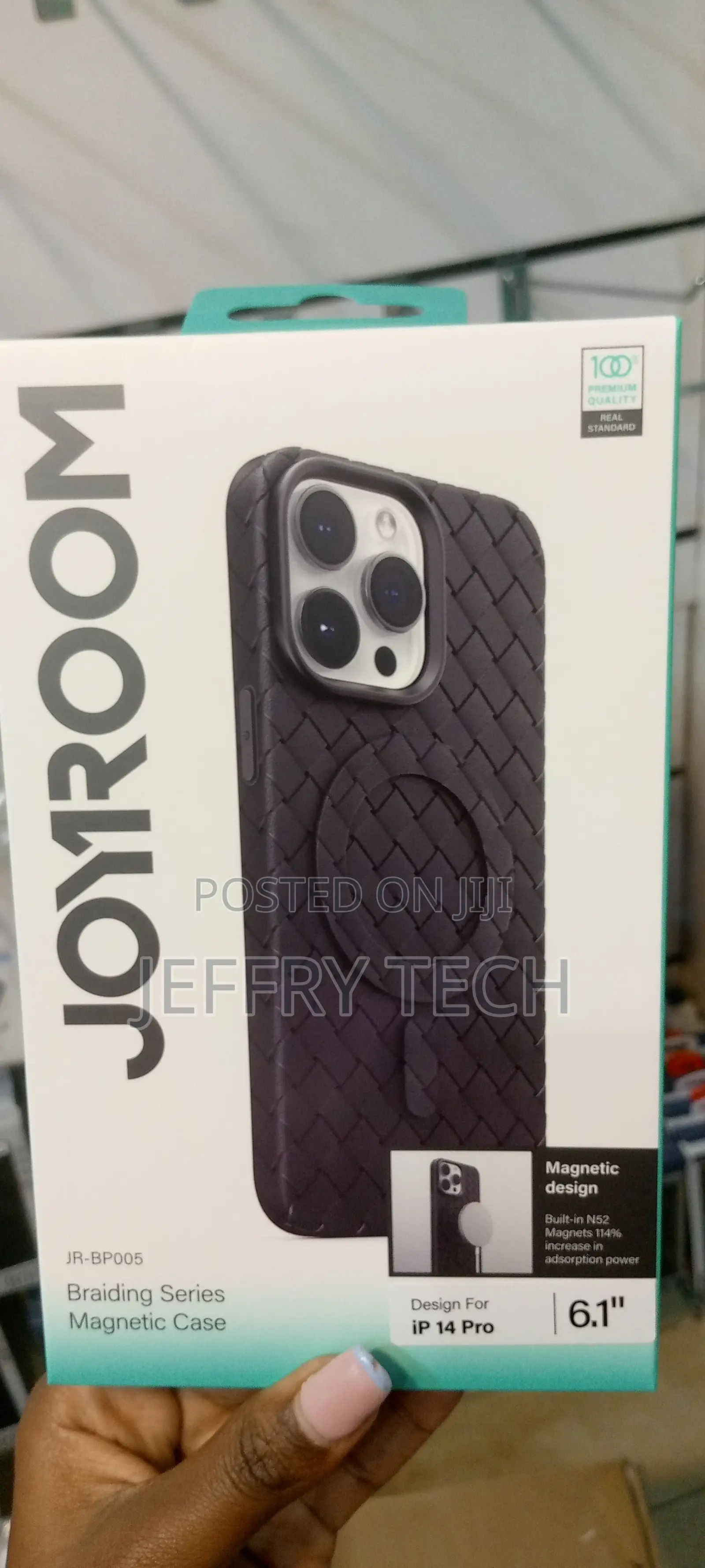 Joyroom Braided Magsafe Protection Case for Ip14 Pro