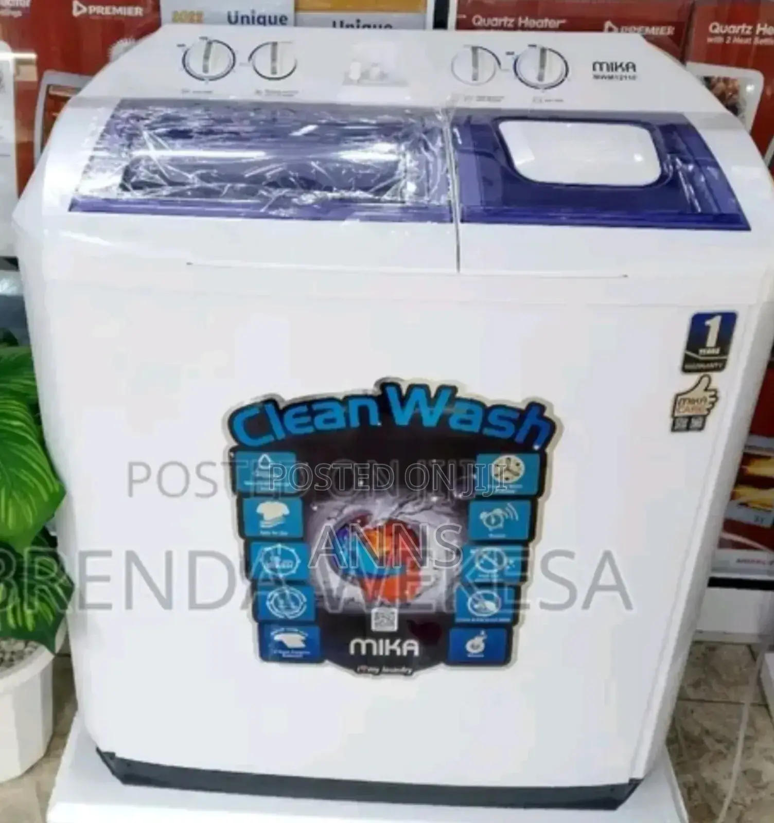 Mika 10kg Washing Machine